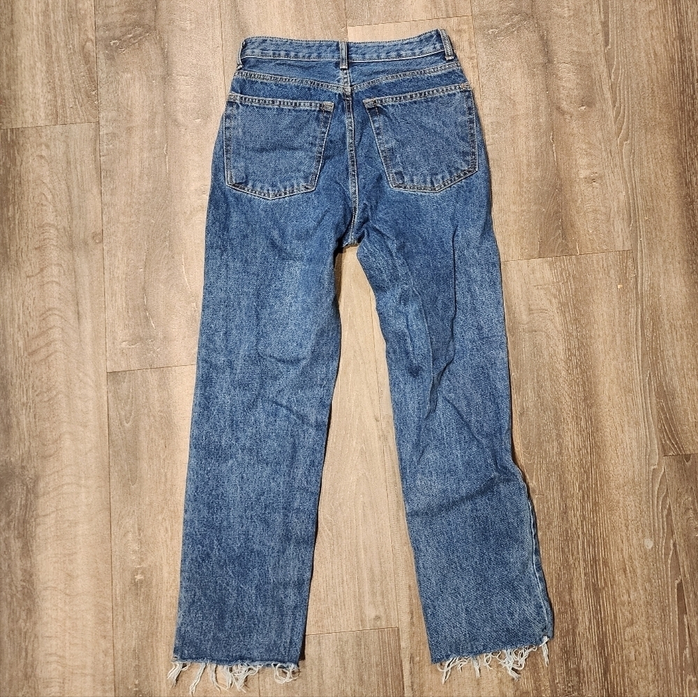 Oak + Fort High Rise Baggy Jean - Picture 5 of 6